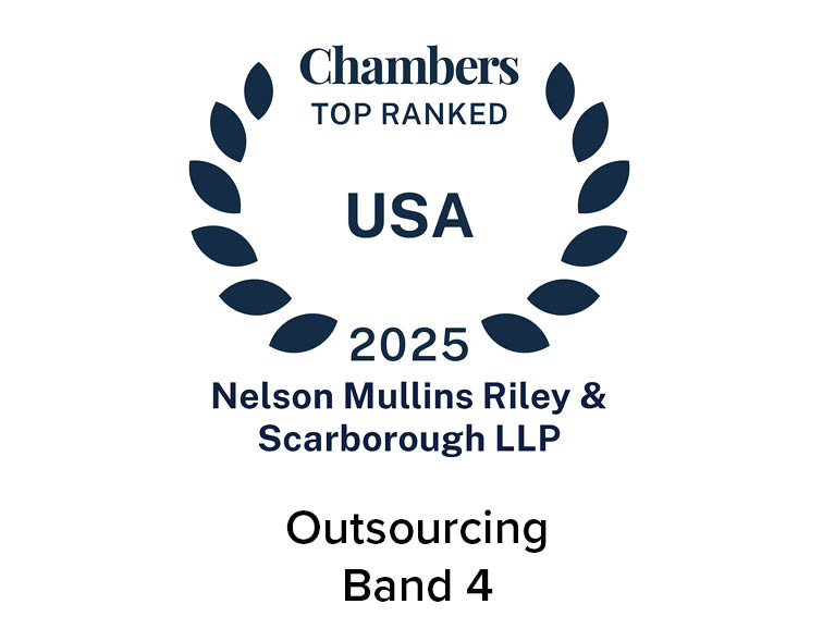 Nelson Mullins Nationally Ranked: Outsourcing by Chambers USA 2025