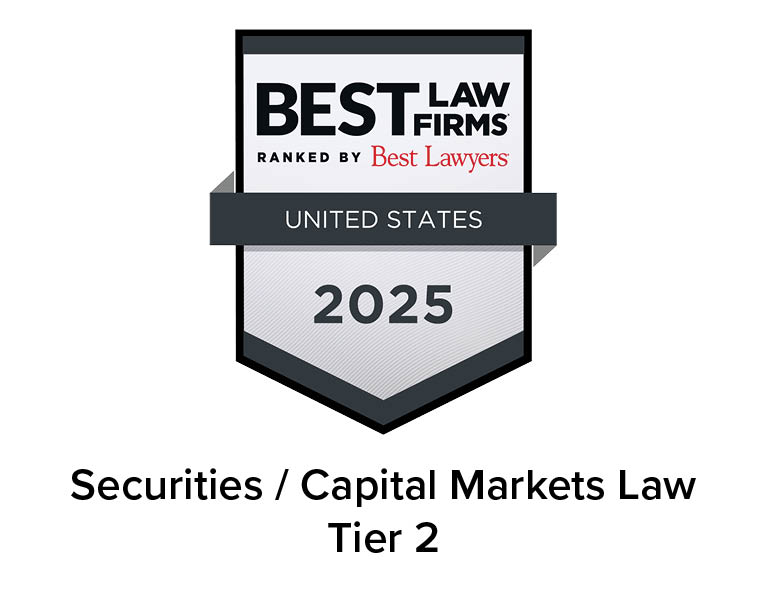 Securities Capital Markets Law Best Law Firms 2025