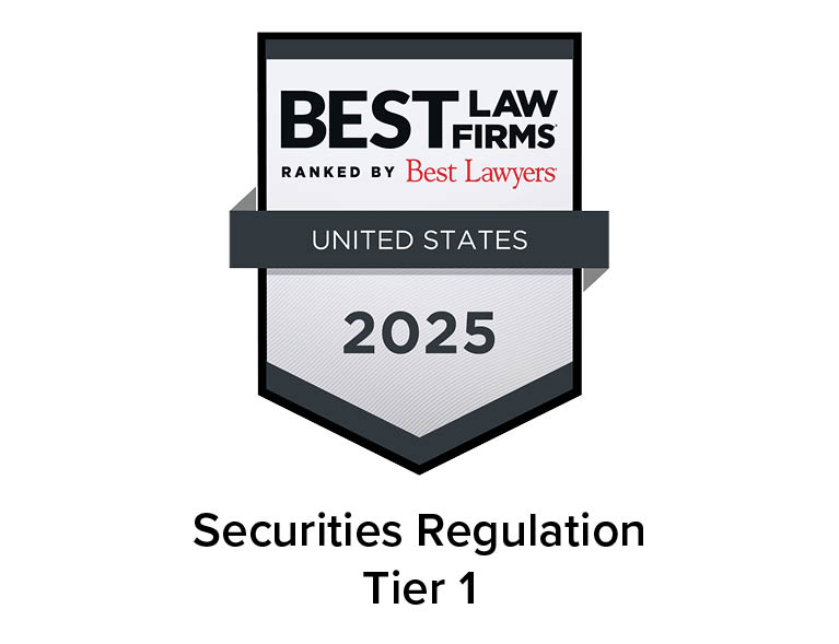 Securities Regulation Best Law Firms 2025