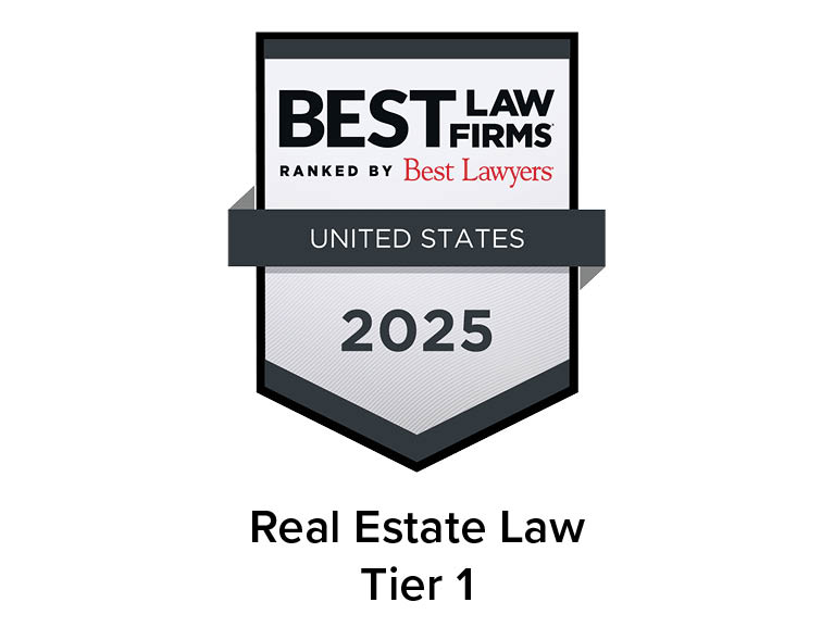 Real Estate Law Best Law Firms 2025